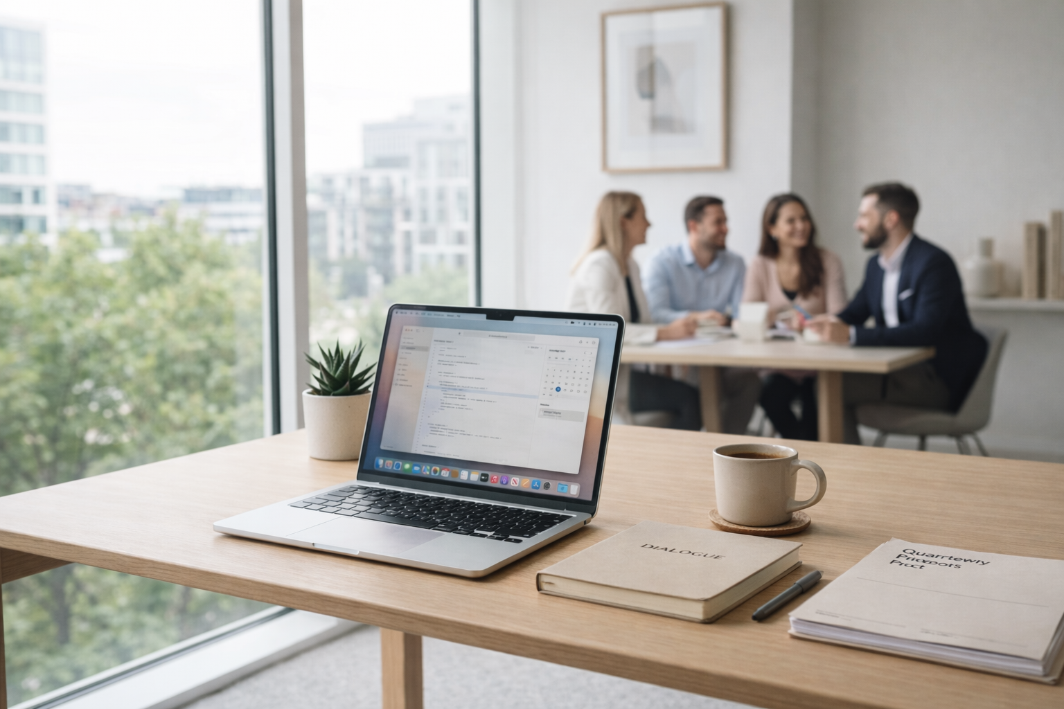 Professional online workspace